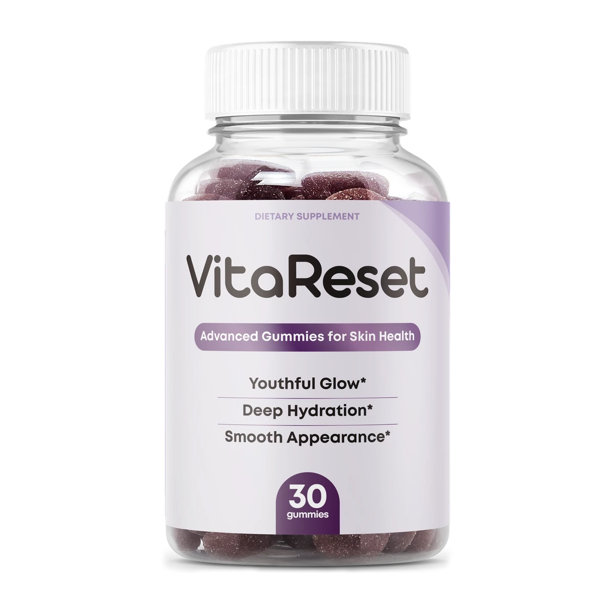 VitaReset Natural Probiotic Gut Health and Skin Wellness Supplement