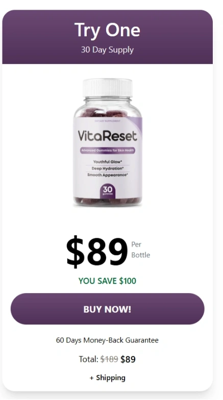 VitaReset 2 Bottle