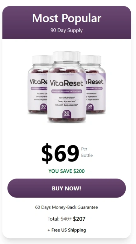 VitaReset - 3 Bottle